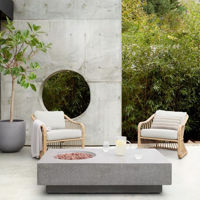 Outdoor furniture 2020 trends present cold colors also